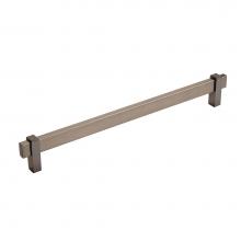 Amerock BP36726BBNBN - Mulino 10-1/16 in (256 mm) Center-to-Center Black Brushed Nickel/Black Nickel Cabinet Pull