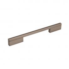 Amerock BP36736BBN - Separa 8 in (203 mm) Center-to-Center Black Brushed Nickel Cabinet Pull