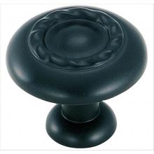 Amerock BP1585FB - Inspirations 1-1/4 in (32 mm) Diameter Flat Black Cabinet Knob