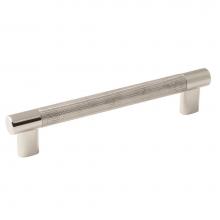 Amerock BP36559PNSS - Esquire 6-5/16 in (160 mm) Center-to-Center Polished Nickel/Stainless Steel Cabinet Pull