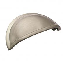 Amerock BP53010G10 - Cup Pulls 3 in (76 mm) Center-to-Center Satin Nickel Cabinet Cup Pull