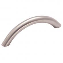 Amerock BP19001SS - Essential''Z Stainless Steel 3 in (76 mm) Center-to-Center Stainless Steel Cabinet Pull