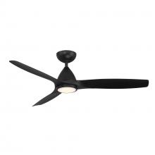 Modern Forms US - Fans Only FR-W2202-54L-MB - Skylark 54" Downrod Ceiling Fan - Matte Black