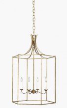 Visual Comfort & Co. Studio Collection AC1024ADB - Bantry House Large Lantern - Antique Gild