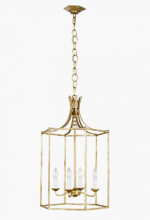Visual Comfort & Co. Studio Collection AC1014ADB - Bantry House Medium Lantern - Antique Gild