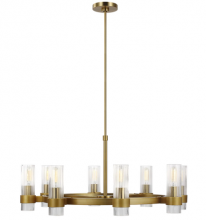 Visual Comfort & Co. Studio Collection CC1378BBS - Geneva Chandelier - Burnished Brass