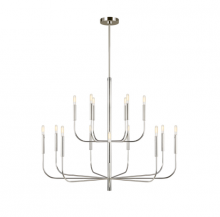Visual Comfort & Co. Studio Collection EC10015PN - Brianna Large Two-Tier Chandelier