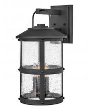 Hinkley 2685BK - Lakehouse Large Wall Mount Lantern - Black
