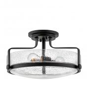 Hinkley 3643BK-CS - Medium Semi-Flush Mount