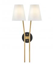 Hinkley 37382HB - Large Two Light Sconce