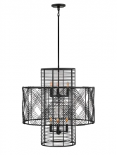 Hinkley 41065BLK - Medium Multi Tier Chandelier