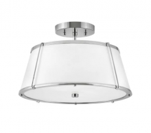 Hinkley 4893PN - Medium Semi-Flush Mount