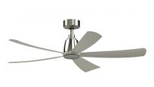 Fanimation FPD5534BN - Kute5 52" Fan - Brushed Nickel with Brushed Nickel Blades