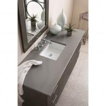 James Martin Furniture 850-V60S-SOK-3GEX - Metropolitan 60'' Single Vanity, Silver Oak, w/ 3 CM Grey Expo Quartz Top