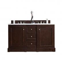 James Martin Furniture 825-V60D-BNM - De Soto 60'' Double Vanity, Burnished Mahogany