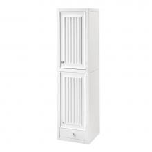 James Martin Furniture E645-H15R-GW - Athens 15''  Tower Hutch - Right, Glossy White