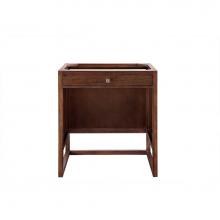 James Martin Furniture E645-DU30-MCA - Athens 30''  Countertop  Unit (makeup counter), Mid Century Acacia