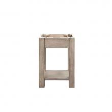 James Martin Furniture C205-V24-PTA - Brooklyn 24'' Wooden Sink Console, Platinum Ash