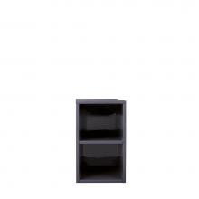 James Martin Furniture 803-SC1220-MGG - Milan 12'' Storage Cabinet (Short), Modern Grey Glossy