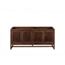 James Martin Furniture E645-V72-MCA - Athens 72'' Double Vanity Cabinet, Mid Century Acacia